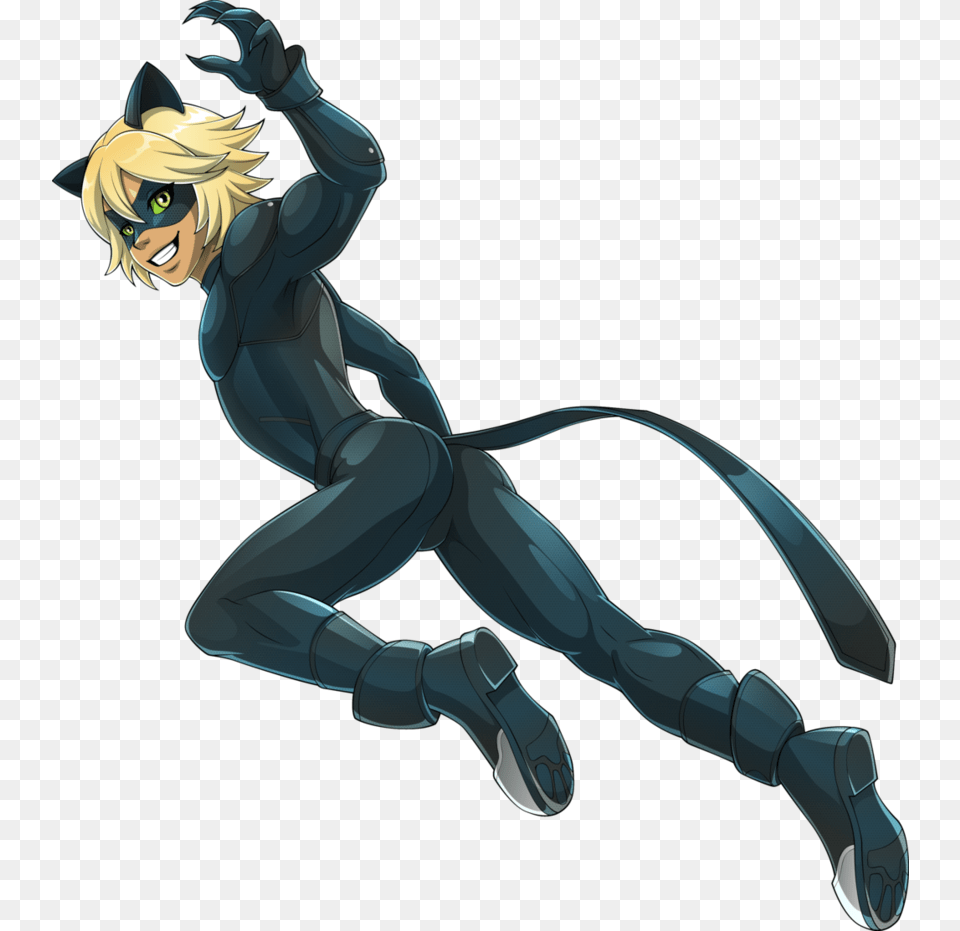 Miraculous Cat Noir Vector, Book, Comics, Publication, Adult Free Transparent Png