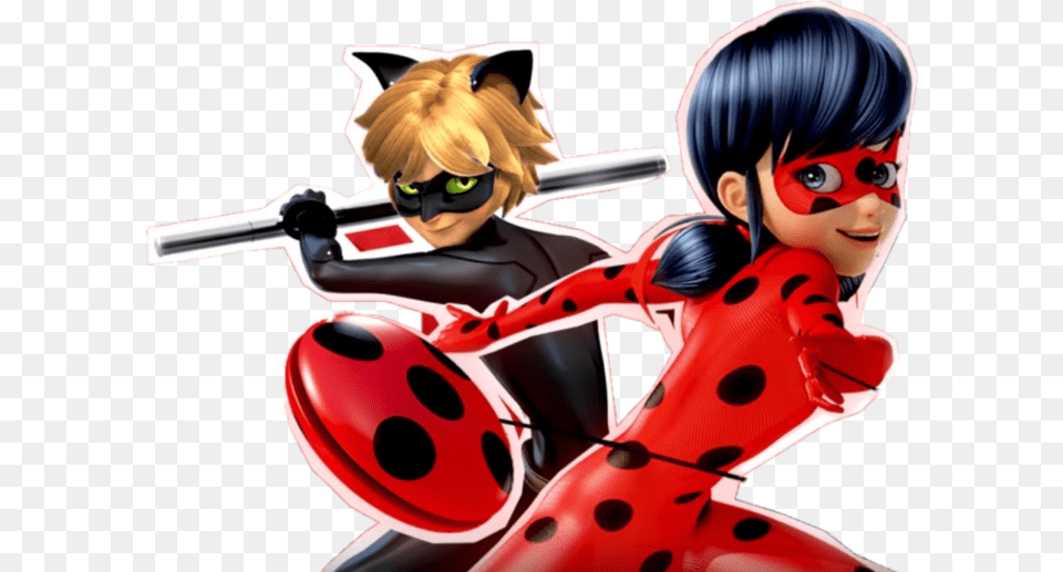 Miraculous Ladybug Clipart Chat Noir Character Design, Adult, Publication, Person, Female Png Image