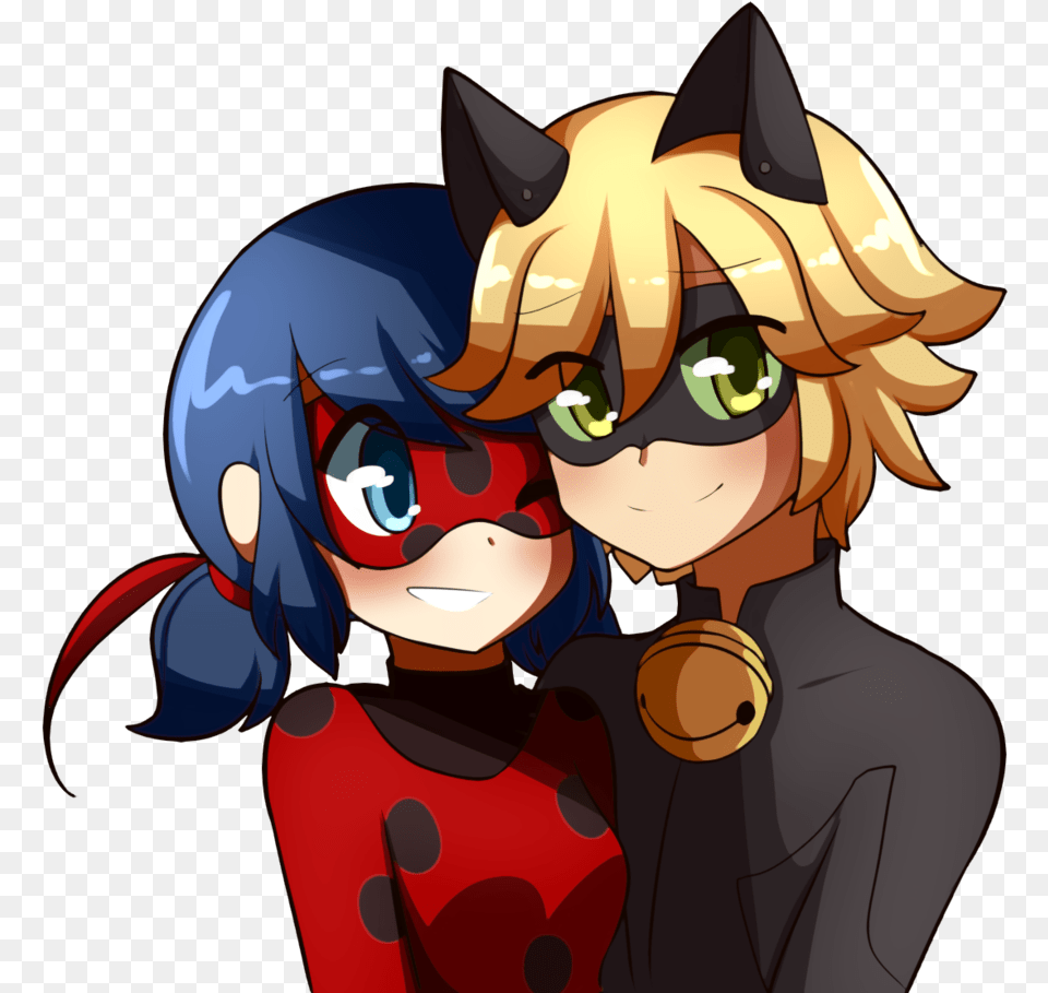 Miraculous Ladybug Hintergrund Called Ladybug And Chat Chat Noir And Ladybug, Book, Comics, Publication, Anime Free Png Download