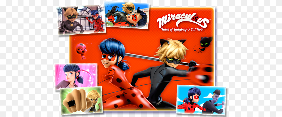Miraculous Ladybug Is A French Cgi Actionadventure Miraculous Tales Of Ladybug Plush Toy Ladybug And, Adult, Publication, Person, Female Free Transparent Png