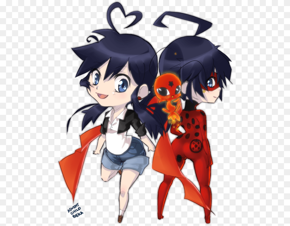 Miraculous Ladybug Miraculous Ladybug Pv Art, Book, Comics, Publication, Baby Png Image