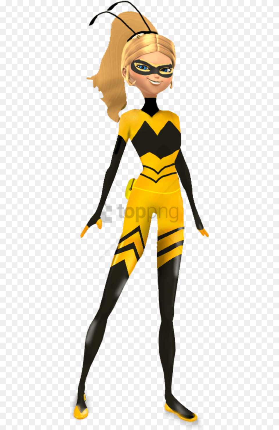Miraculous Ladybug Queen Bee Image With Chloe Miraculous Queen Bee, Person, Comics, Book, Publication Png