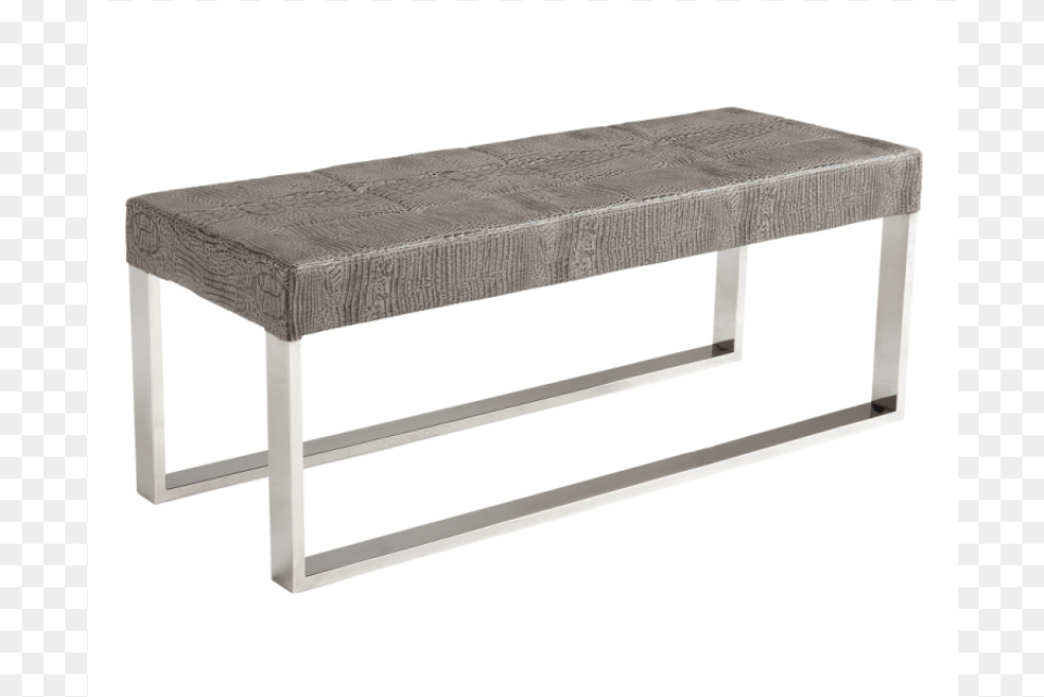 Mirage Crocodile Bench Sunpan Mirage Crocodile Bench, Furniture, Ottoman, Table Free Png