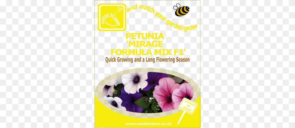 Mirage Formula Mix F1 Seed, Advertisement, Flower, Plant, Poster Png