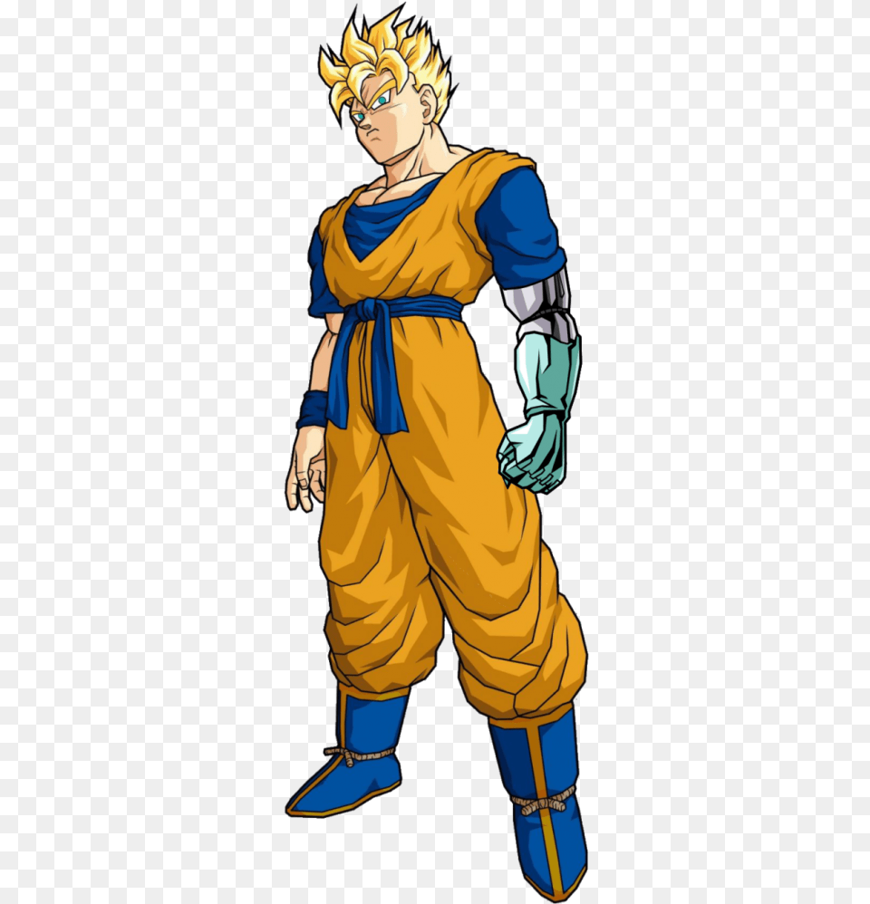 Mirai Gohan One Arm Future Gohan, Adult, Person, Man, Male Free Png Download