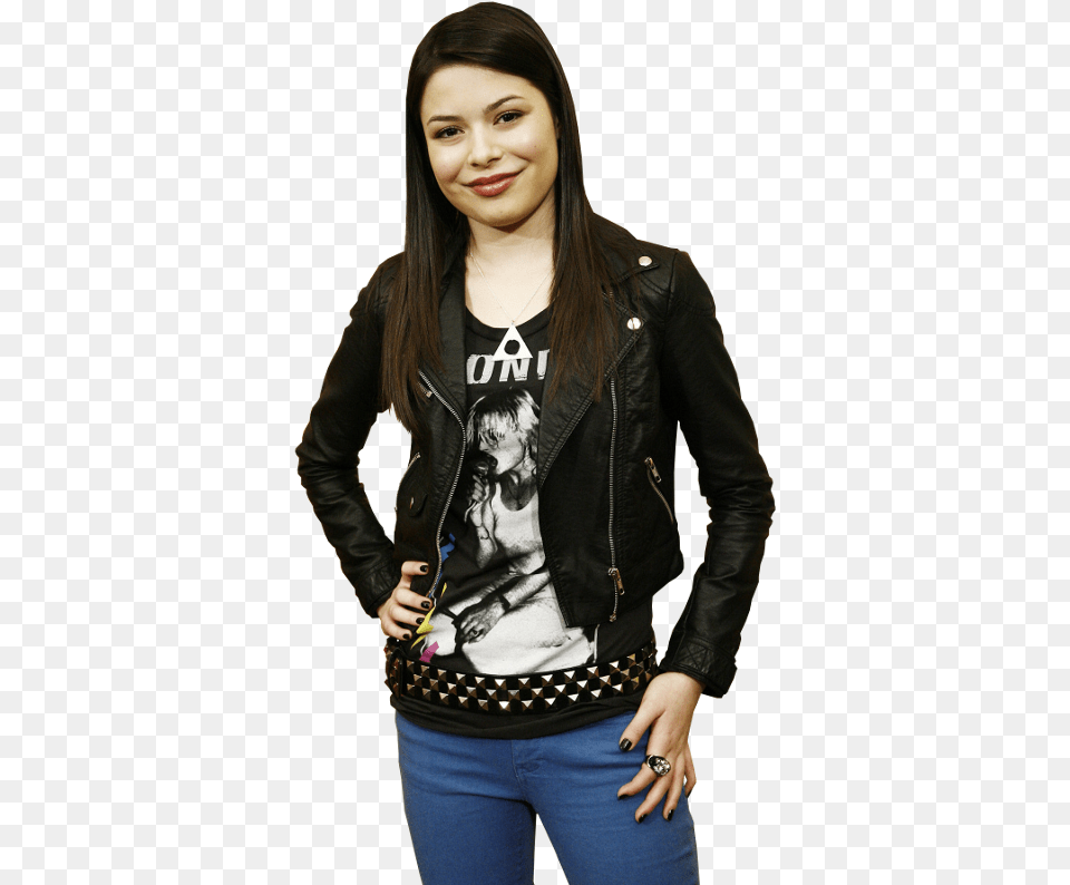 Miranda Cosgrove Icarly Drake Amp Josh Actor Drake Y Josh, Clothing, Coat, Sleeve, Jacket Png