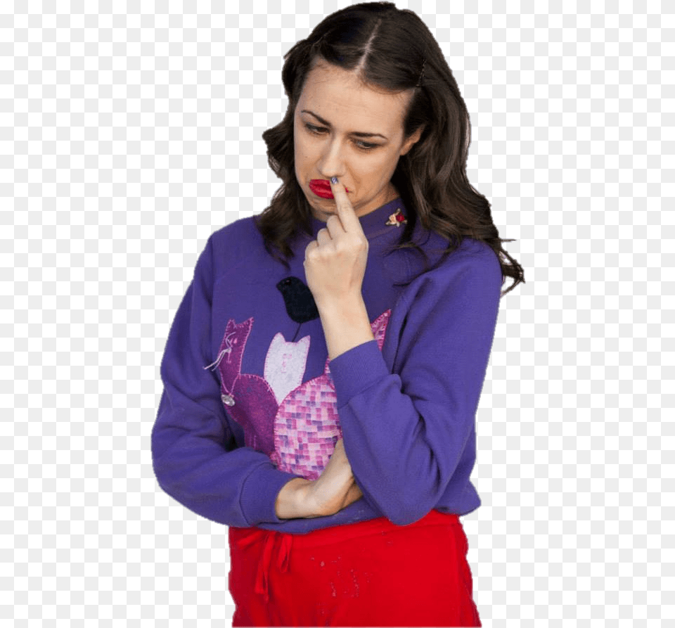 Miranda Sings Thinking Miranda Sings, Face, Head, Person, Woman Free Transparent Png