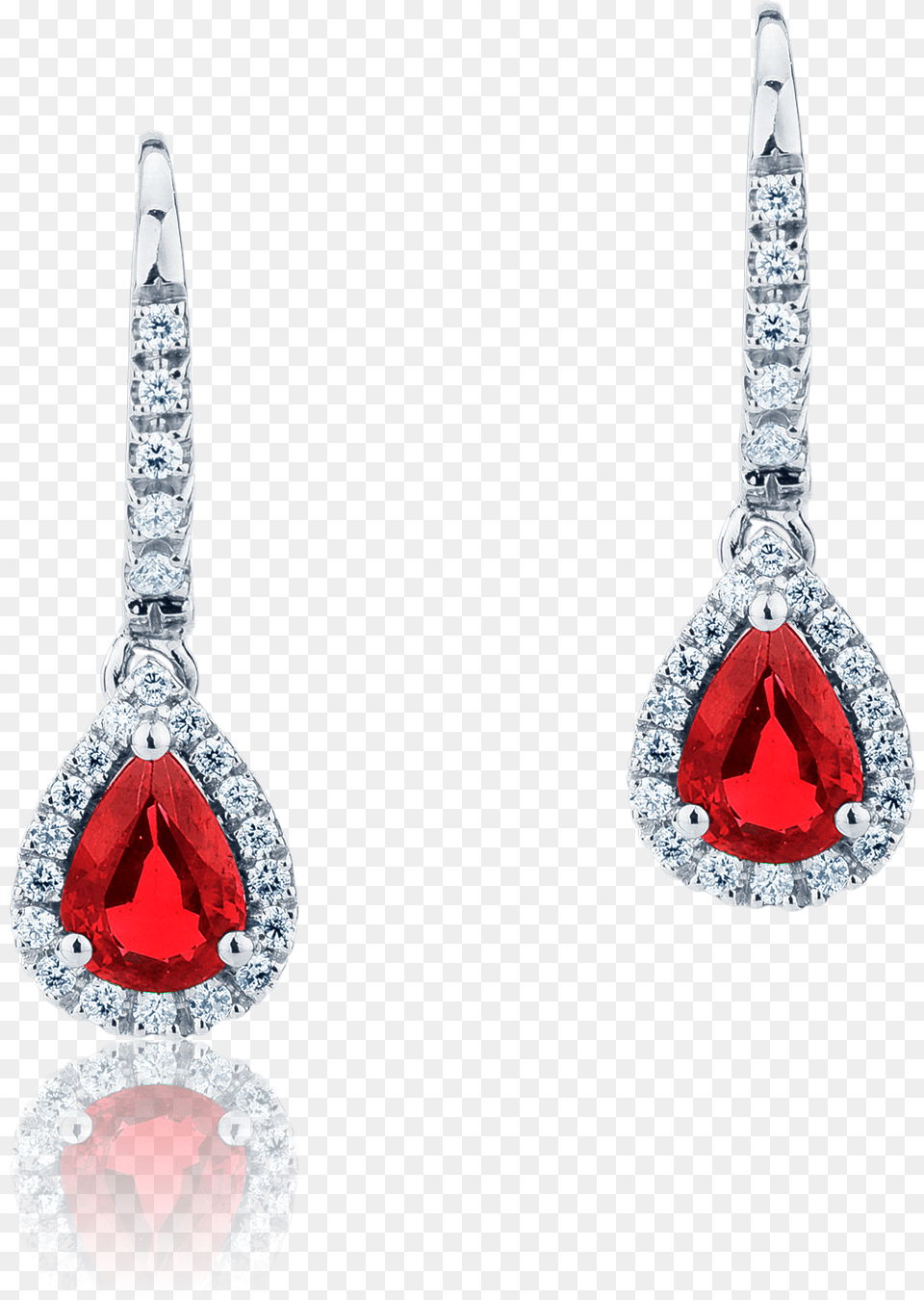 Mirco Visconti Earrings With Rubies And Diamonds Mirco Visconti Rubino Orecchini, Accessories, Earring, Jewelry, Diamond Free Transparent Png