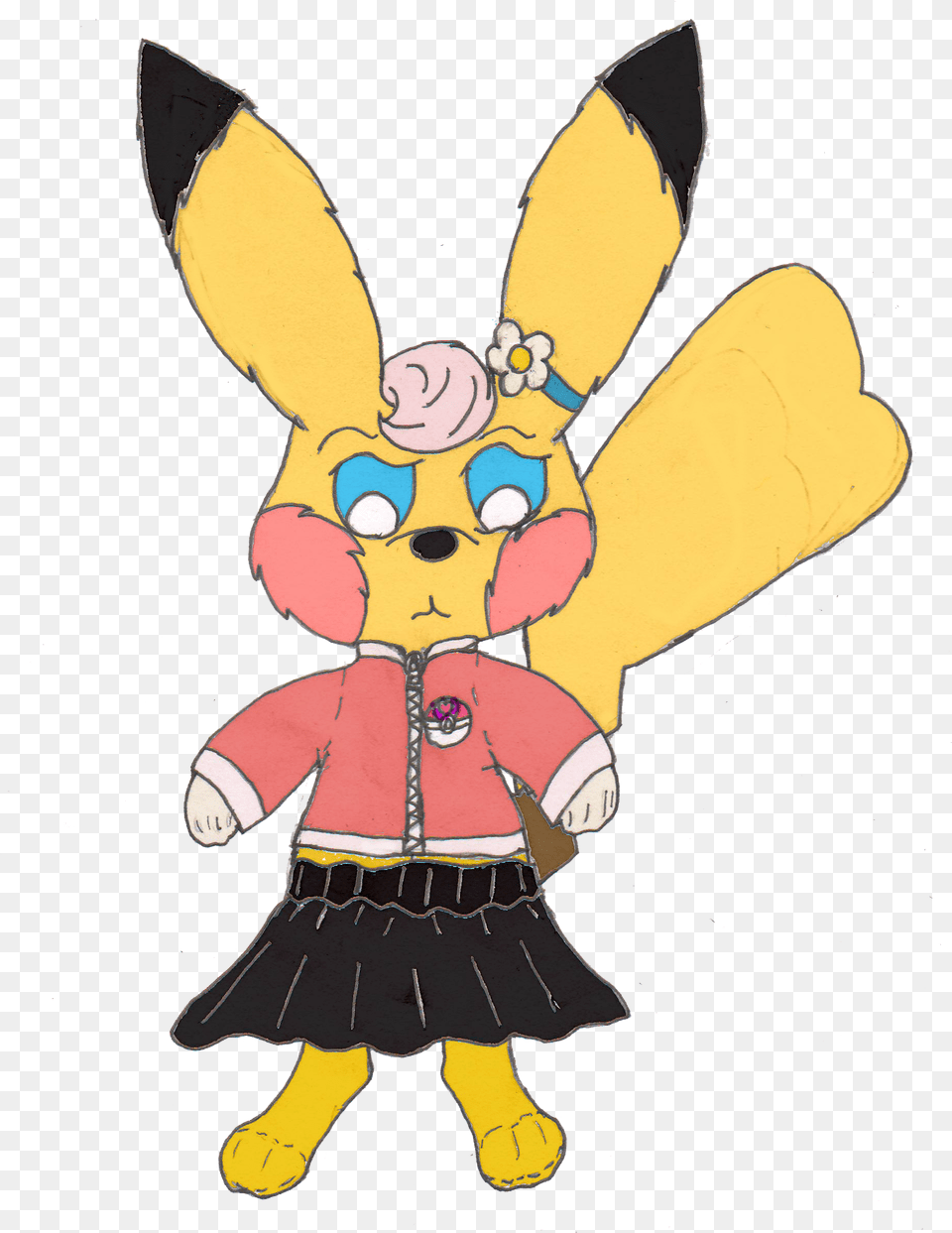 Mirlice As A Pikachu Cartoon, Baby, Person Free Transparent Png