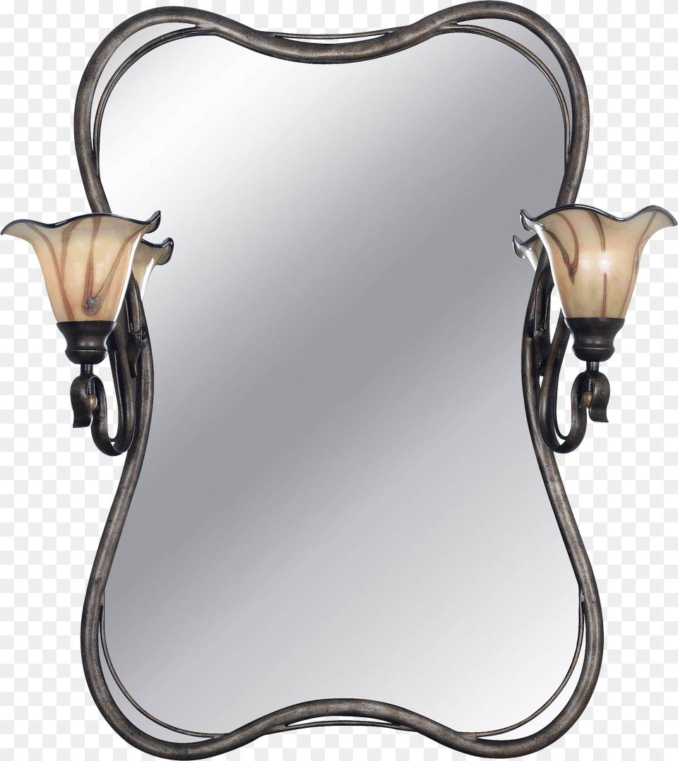 Mirror, Chandelier, Lamp Free Transparent Png