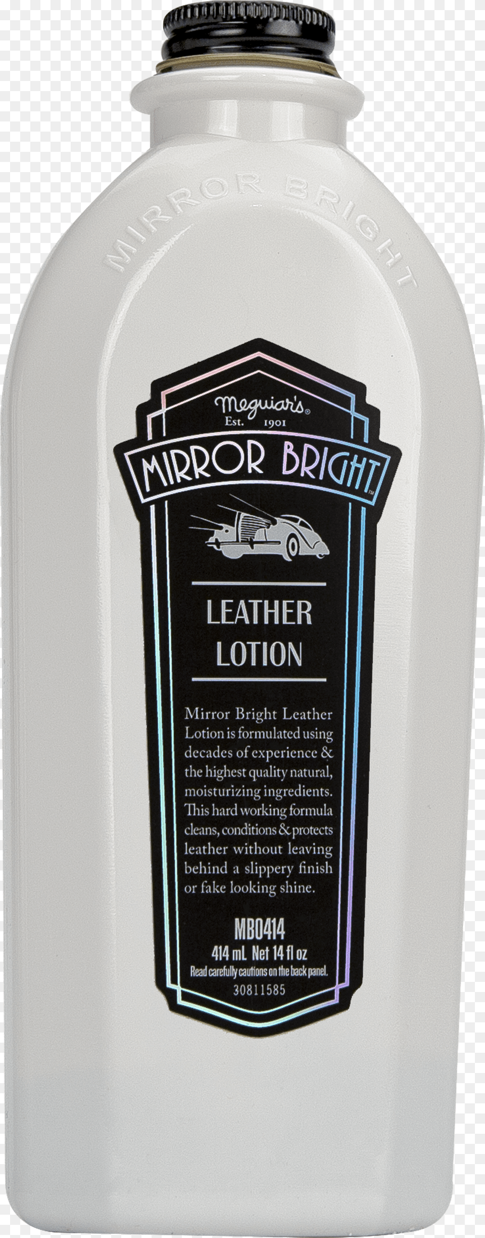 Mirror Bright Leather Lotion 14 Oz Meguiars Mirror Bright Polishing Wax, Aftershave, Bottle, Shaker Png