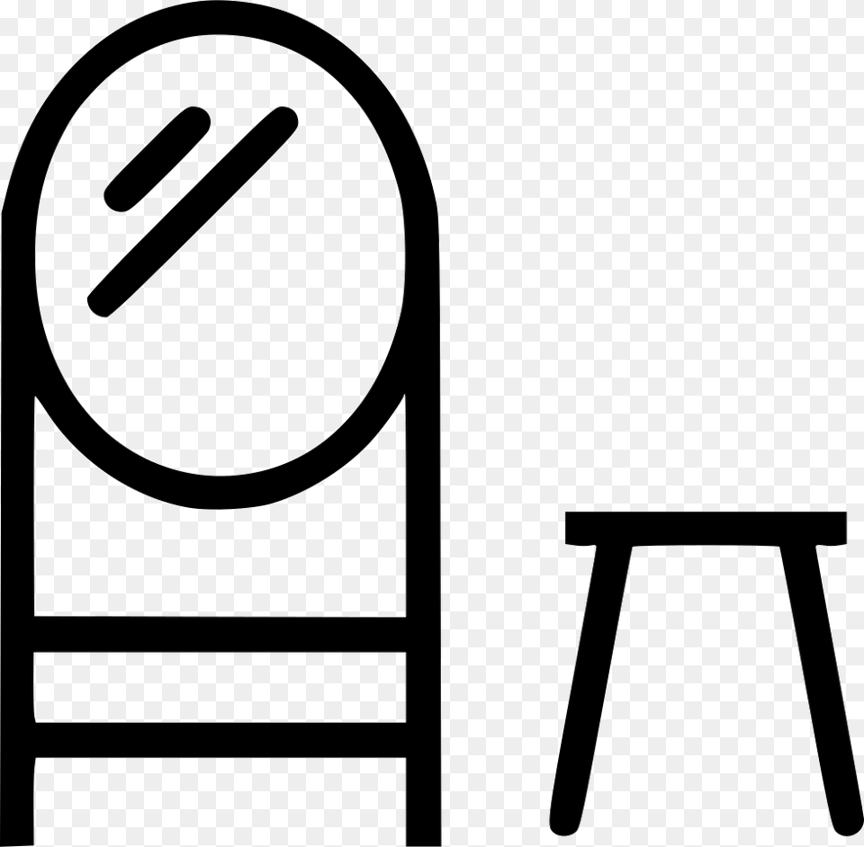 Mirror Chair Furniture Decoration Home Furniture, Sign, Symbol, Fence Png Image