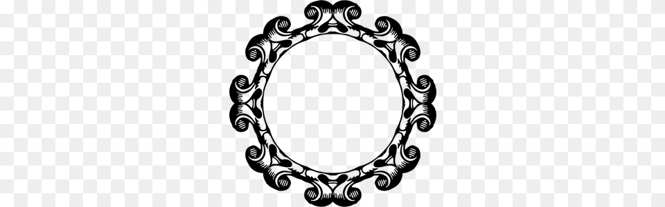 Mirror Clipart, Gray Png