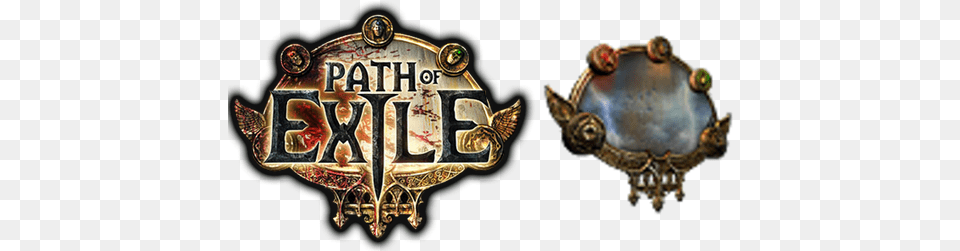 Mirror Of Kalandra Is Actually The Logo Path Of Exile Logo Transparent, Accessories, Jewelry, Bronze, Cross Png Image