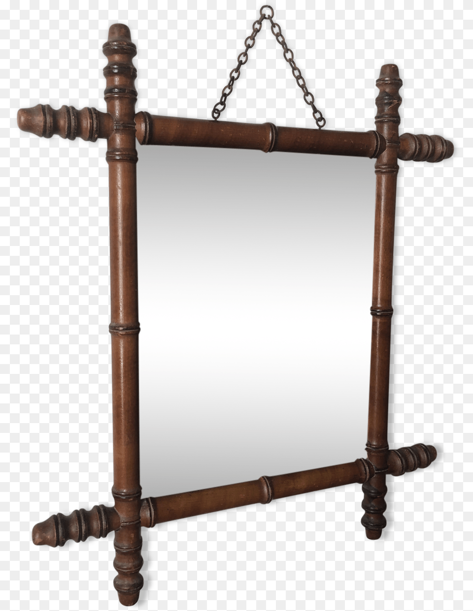 Mirror To Mercury With Bamboo Frame 24x30cm Portable Network Graphics Png Image