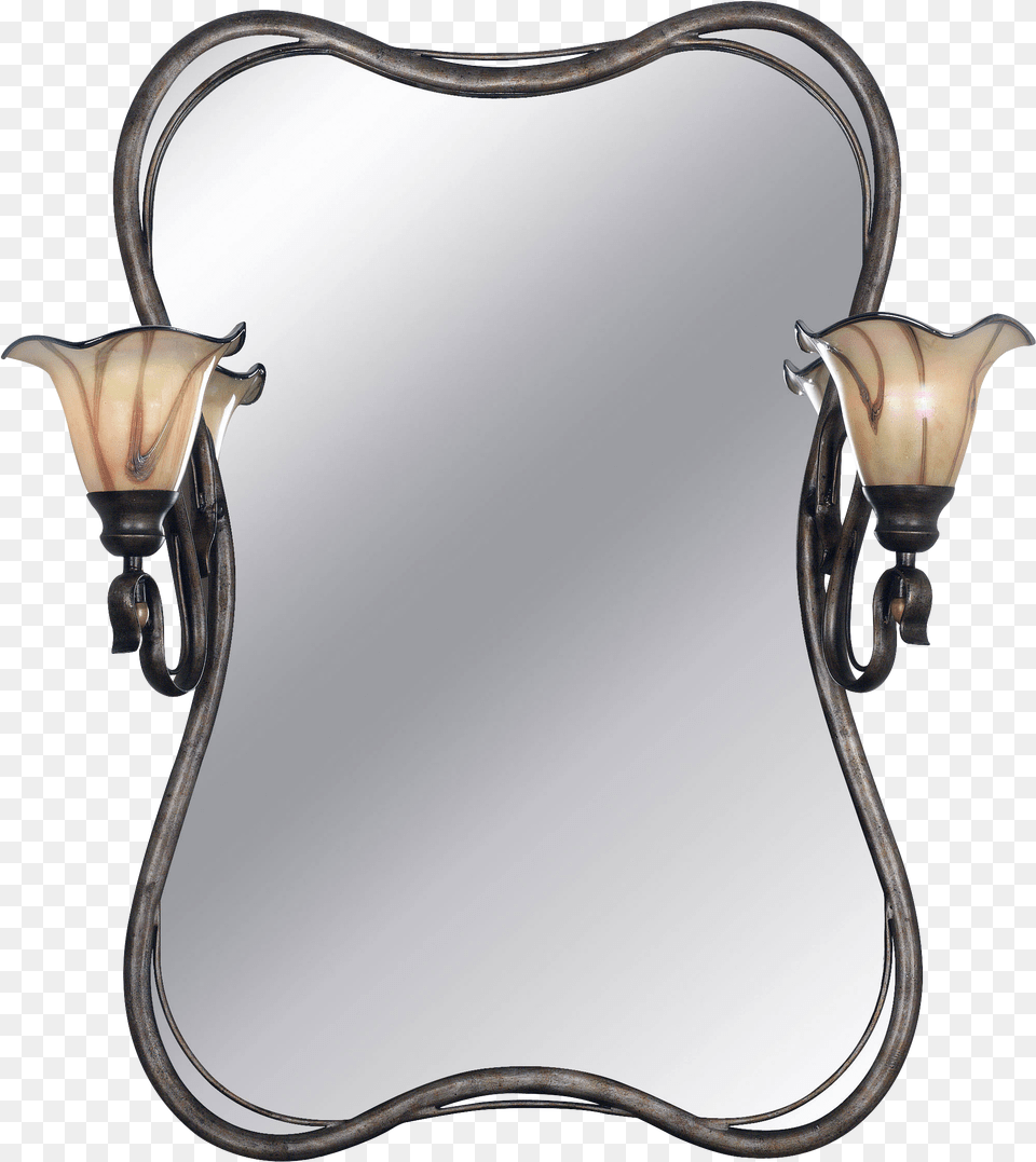 Mirror Transparent Background, Chandelier, Lamp Png Image