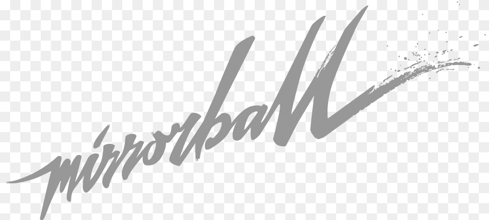 Mirrorball Mirrorball Logo, Handwriting, Text Free Png Download