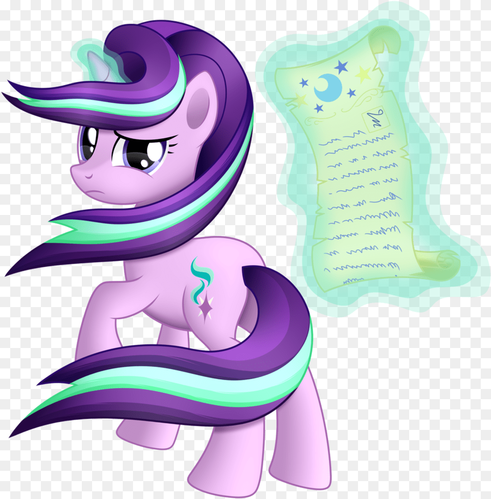 Mirrorcrescent Glowing Horn Levitation Magic Pony Portable Network Graphics, Book, Publication, Baby, Person Free Png Download