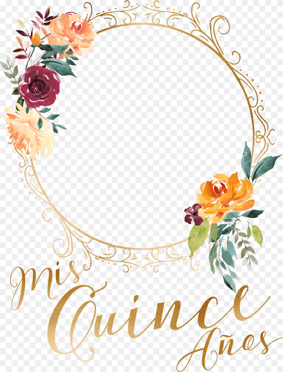 Mis Quince Clipart Transparent Transparent Cartoons Portable Network Graphics, Flower, Plant, Rose, Art Free Png Download