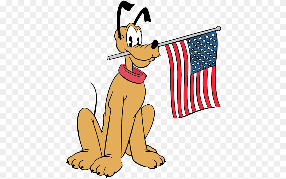 Misc Disney Holidays Clip Art Disney Clip Art Galore, American Flag, Baby, Flag, Person Free Transparent Png