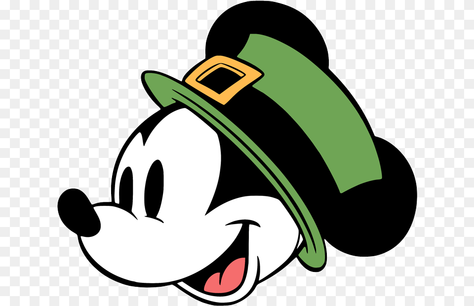 Misc Disney Holidays Clip Art Galore Mickey St Day, Clothing, Hat, Sun Hat, Cartoon Free Transparent Png