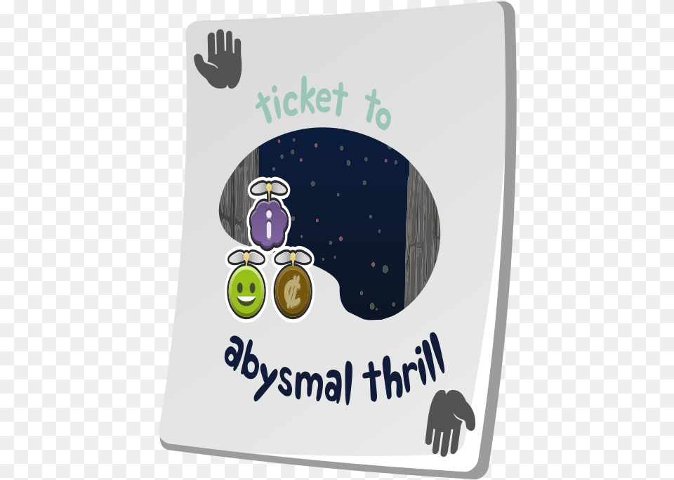 Misc Paradise Ticket Abysmal Thrill Clipart Icon Label, Person Free Png Download