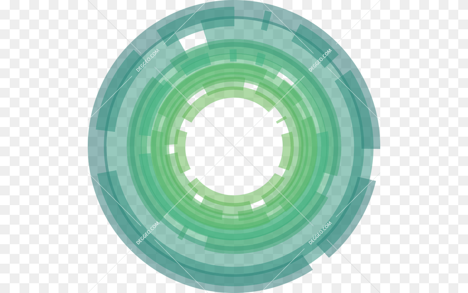 Miscellaneous Background Abstract Circle Tech Modern Circle, Disk, Machine, Wheel, Green Free Png