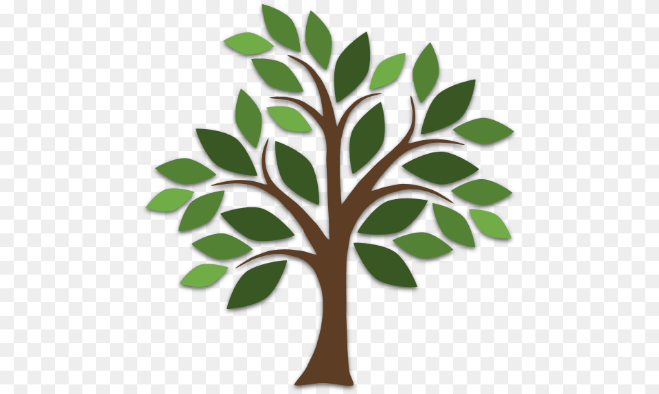 Miscellaneous Clipart Art Islamic Simple Cartoon Tree Clipart, Leaf, Plant, Green, Pattern Free Png Download