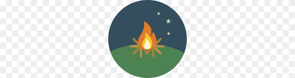 Miscellaneous Hot Burn Flame Nature Bonfire Camping, Fire, Disk Free Transparent Png