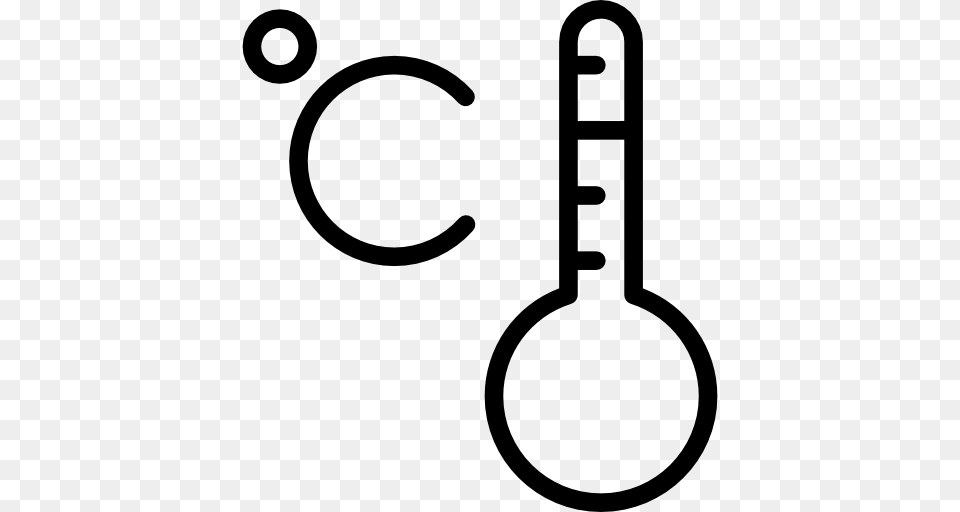 Miscellaneous Temperature Degrees Thermometer Tools, Gray Free Transparent Png