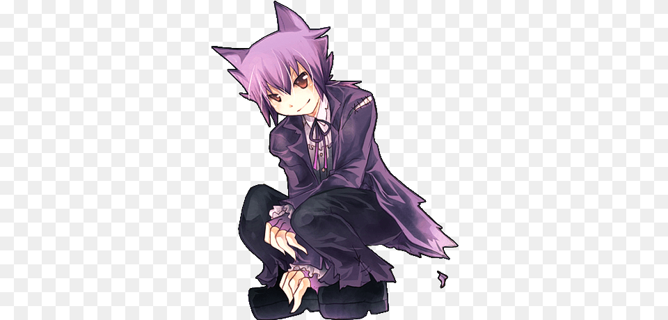 Mischevious Anime Guy Photo Haunter Haunter Gijinka, Book, Comics, Manga, Publication Png Image