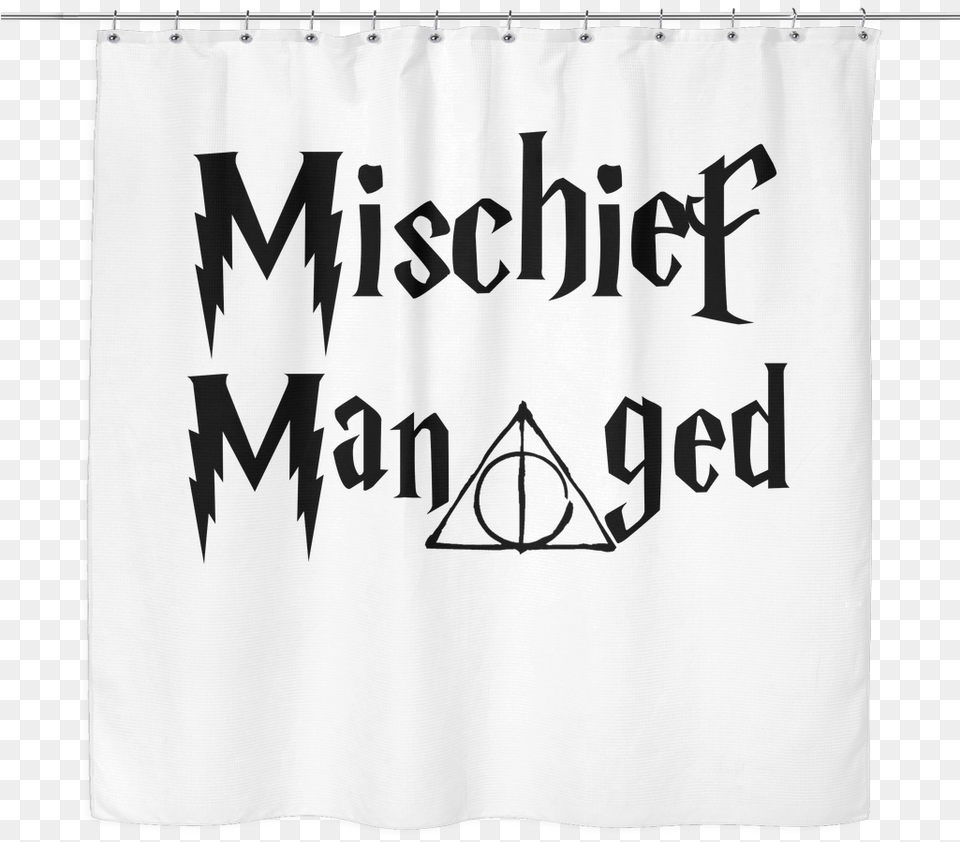 Mischief Managed Shower Curtain Harry Potter Mischief Managed, Text Free Png Download