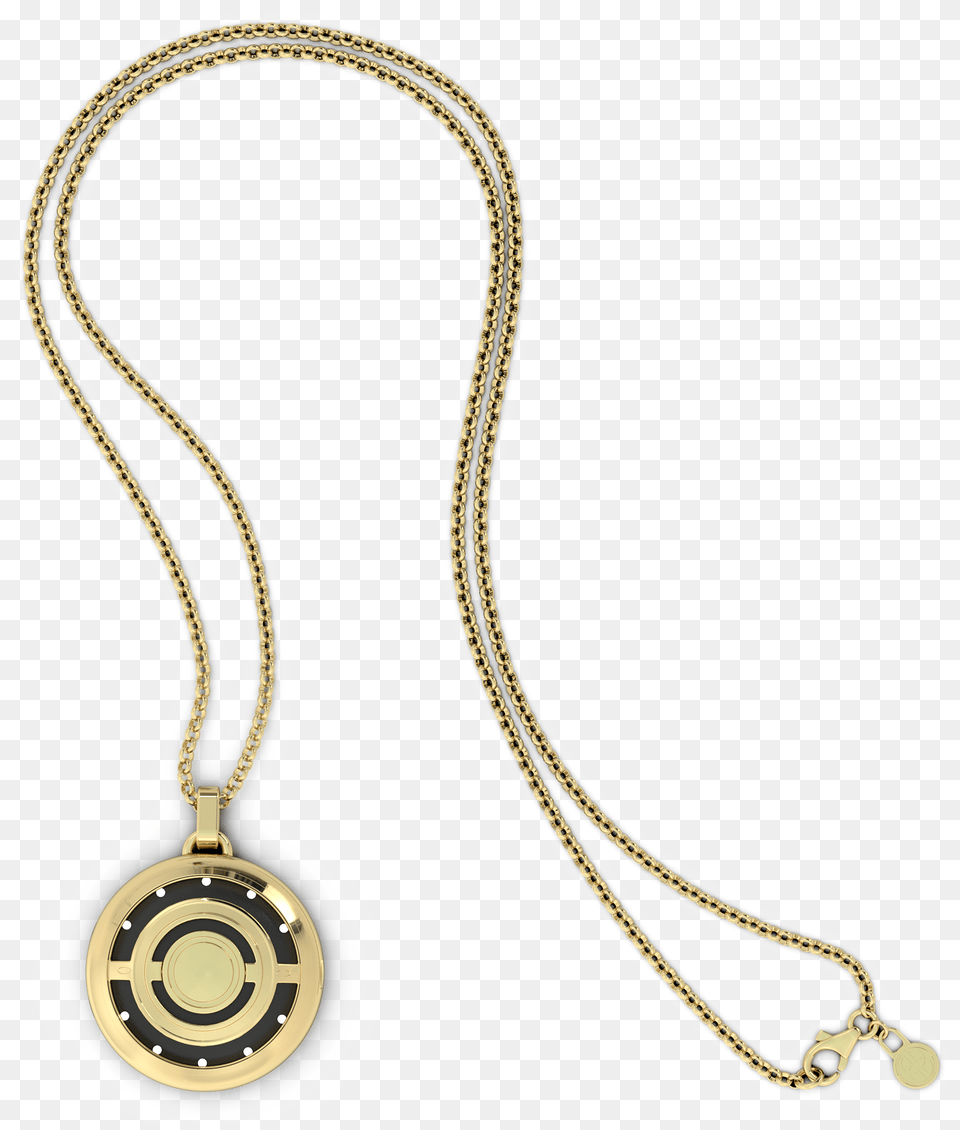 Misfit Shine Lumirre Design Pendant With 18kt Gold Chain Plated Locket, Accessories, Jewelry, Necklace, Earring Png Image