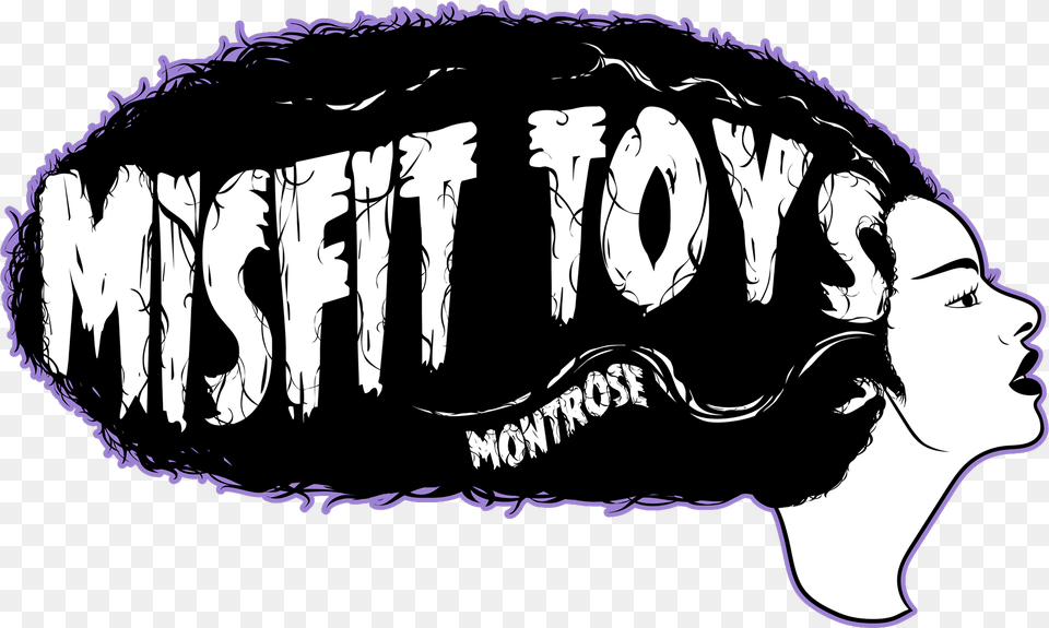 Misfit Toys Montrose Grand Opening Illustration, Stencil, Face, Head, Person Free Transparent Png