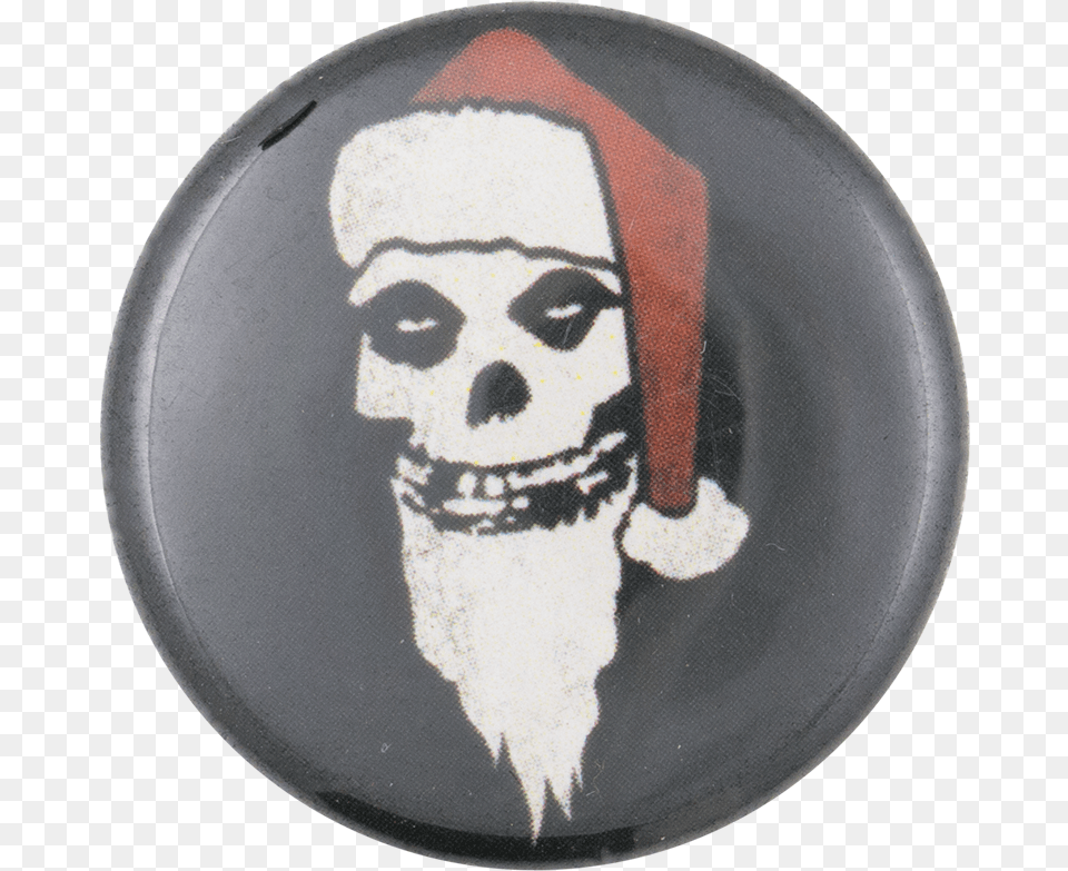 Misfits Santa Music Button Museum Misfits Santa, Badge, Logo, Symbol, Face Free Png Download