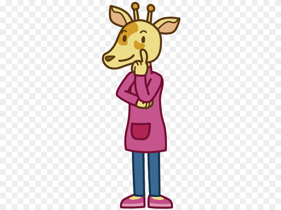 Misha Character Gina The Giraffe, Person Free Png