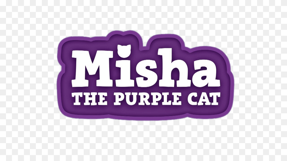 Misha The Purple Cat Logo, Sticker, Dynamite, Weapon Free Png Download