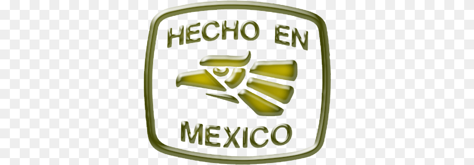 Mision Hecho En Mexico Made In Mex Oval Ornament, Badge, Logo, Symbol, Emblem Png