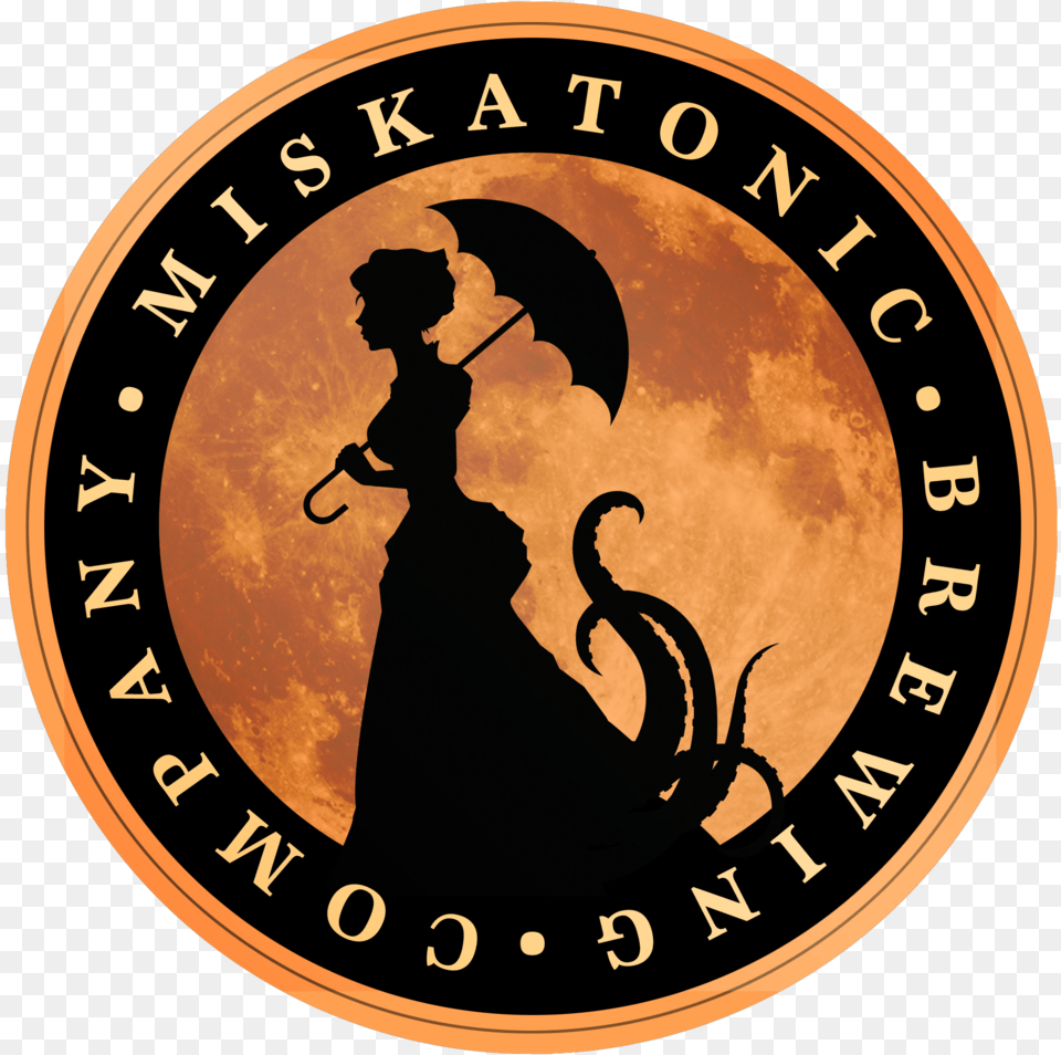 Miskatonic Brewing Auburn University Seal, Logo, Person Free Png Download