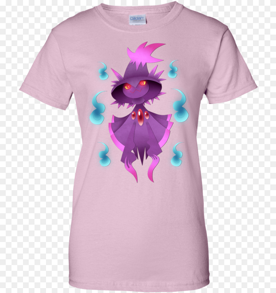 Mismagius T Shirt Amp Hoodie T Shirt, Applique, Clothing, Pattern, Purple Png Image