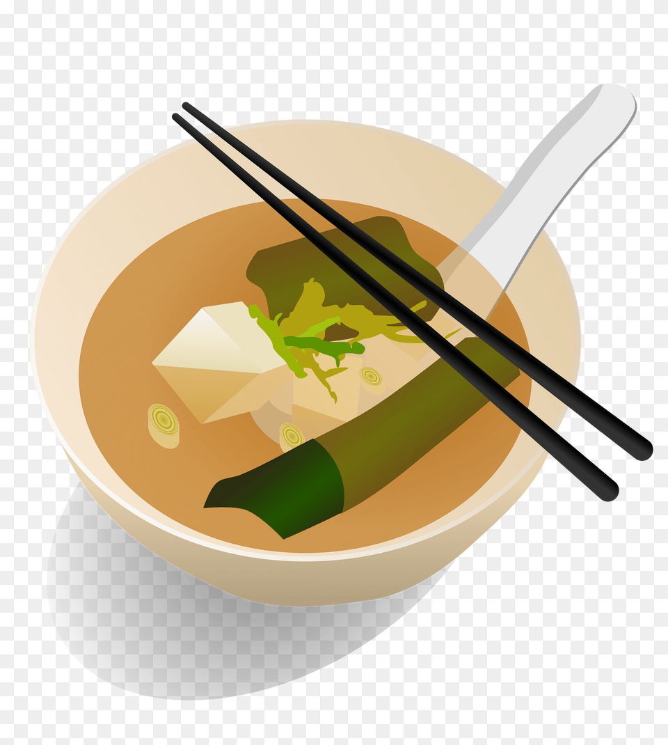 Miso Soup Clipart, Bowl, Dish, Food, Meal Free Png Download