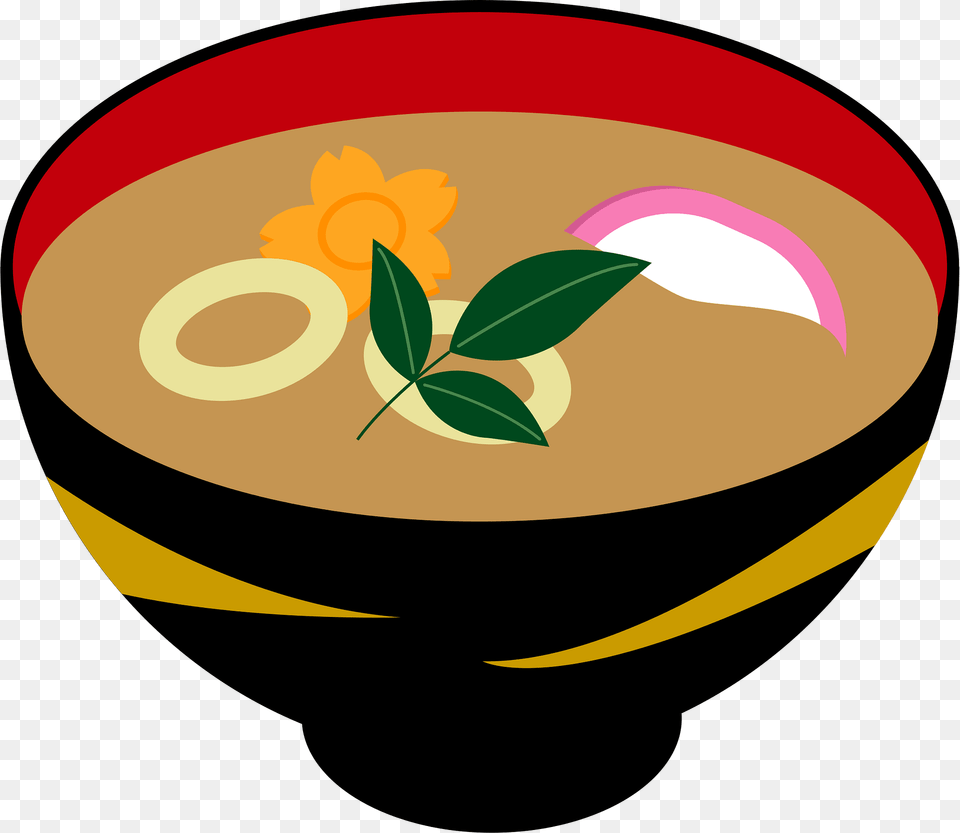 Miso Soup Food Clipart, Bowl, Dish, Meal, Soup Bowl Free Png Download