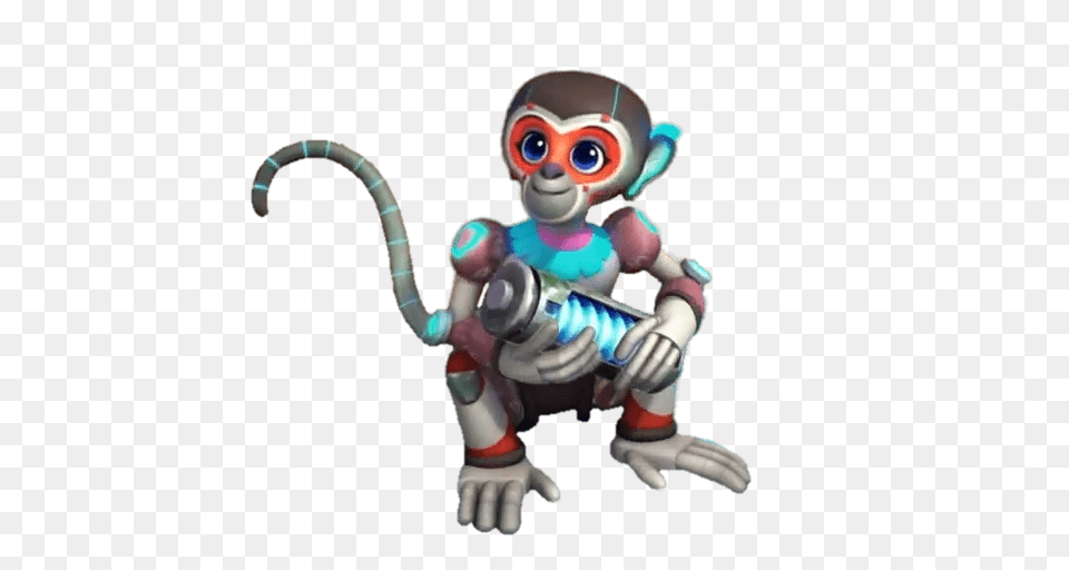 Miss Baker Robot Monkey, Toy Free Transparent Png