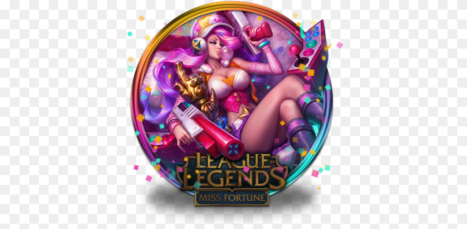 Miss Fortune Arcade Free Icon Of League Legends Gold League Of Legends Miss Fortune, Publication, Book, Comics, Adult Png