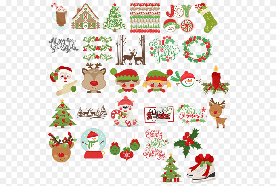 Miss Kate Cuttables Christmas, Art, Collage, Food, Sweets Png