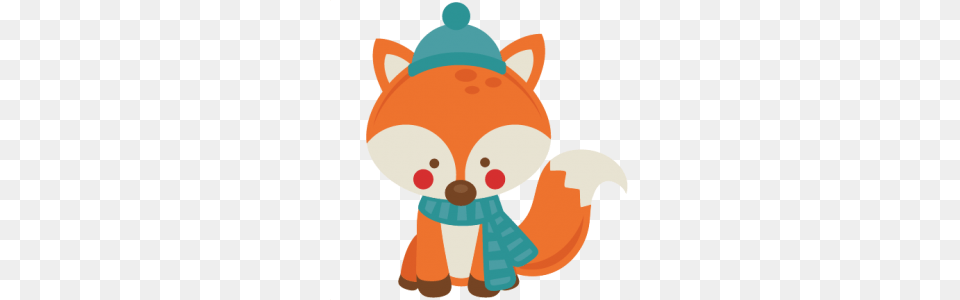 Miss Kate Cuttables Winter Fox Svgs Fox Winter, Plush, Toy, Baby, Person Free Transparent Png