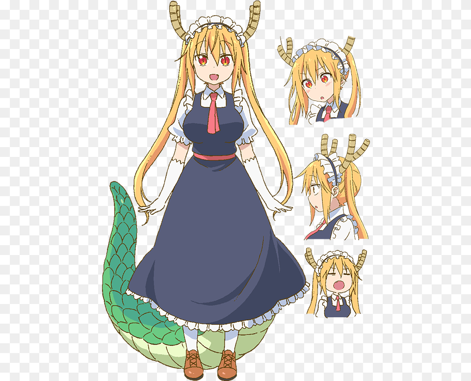 Miss Kobayashiquots Dragon Maid Anime Character Sheets Miss Kobayashi39s Dragon Maid Characters, Book, Publication, Comics, Adult Free Png Download