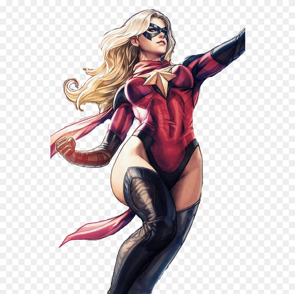 Miss Marvel, Adult, Person, Female, Woman Png