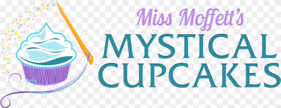 Miss Moffets Mystical Cupcakes Logo H Miss Moffett39s Mystical Cupcakes Olympia Wa Logo, Cream, Dessert, Food, Ice Cream Free Png Download