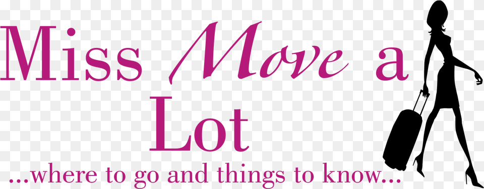 Miss Move Alot Travel, Purple, Text Png Image